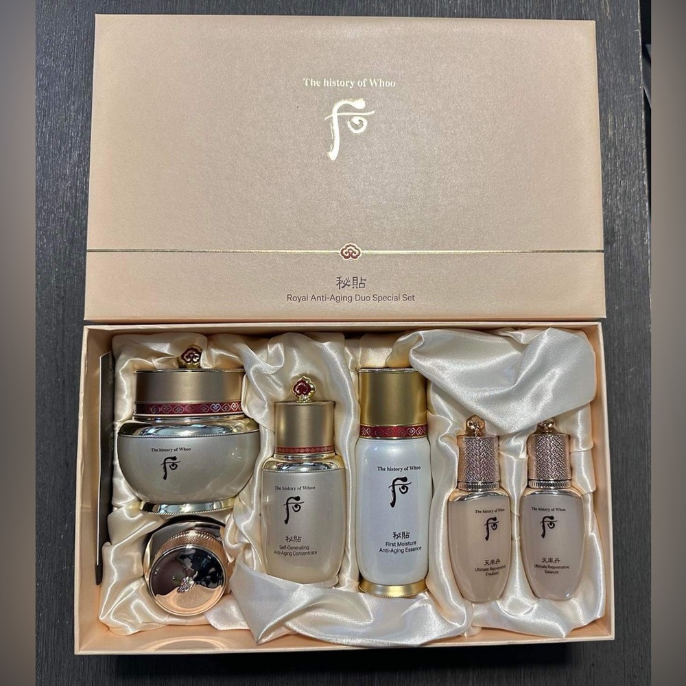 The History of Whoo Bichup Royal Anti - Aging Duo Special Set. Exp 2028